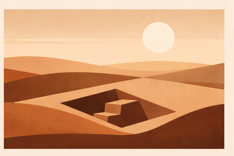 Desert illustration